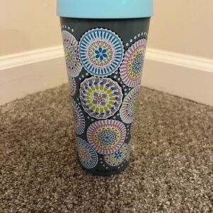 Vera Bradley Mandala Travel Mug